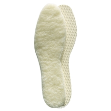 Mjuk skosula i lammull från Pedag. Håller fötterna varma hela vintern! Värmande lammullssula i 100% lamull med en våffelstrukturerad glidsäker latexbotten. Skosulan passar i alla typer av skor.